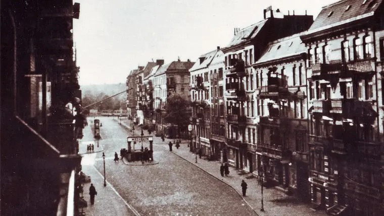 Historische Aufnahme des früheren U-Bahnhofs Hellkamp