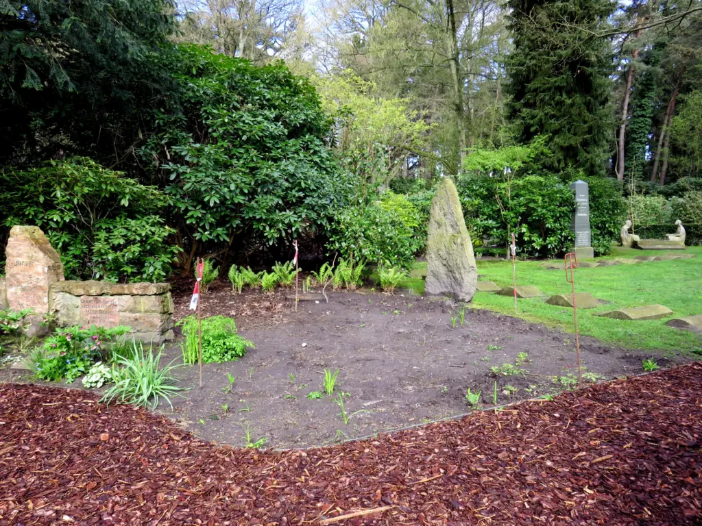 Garten der Frauen auf dem Friedhof Ohlsdorf